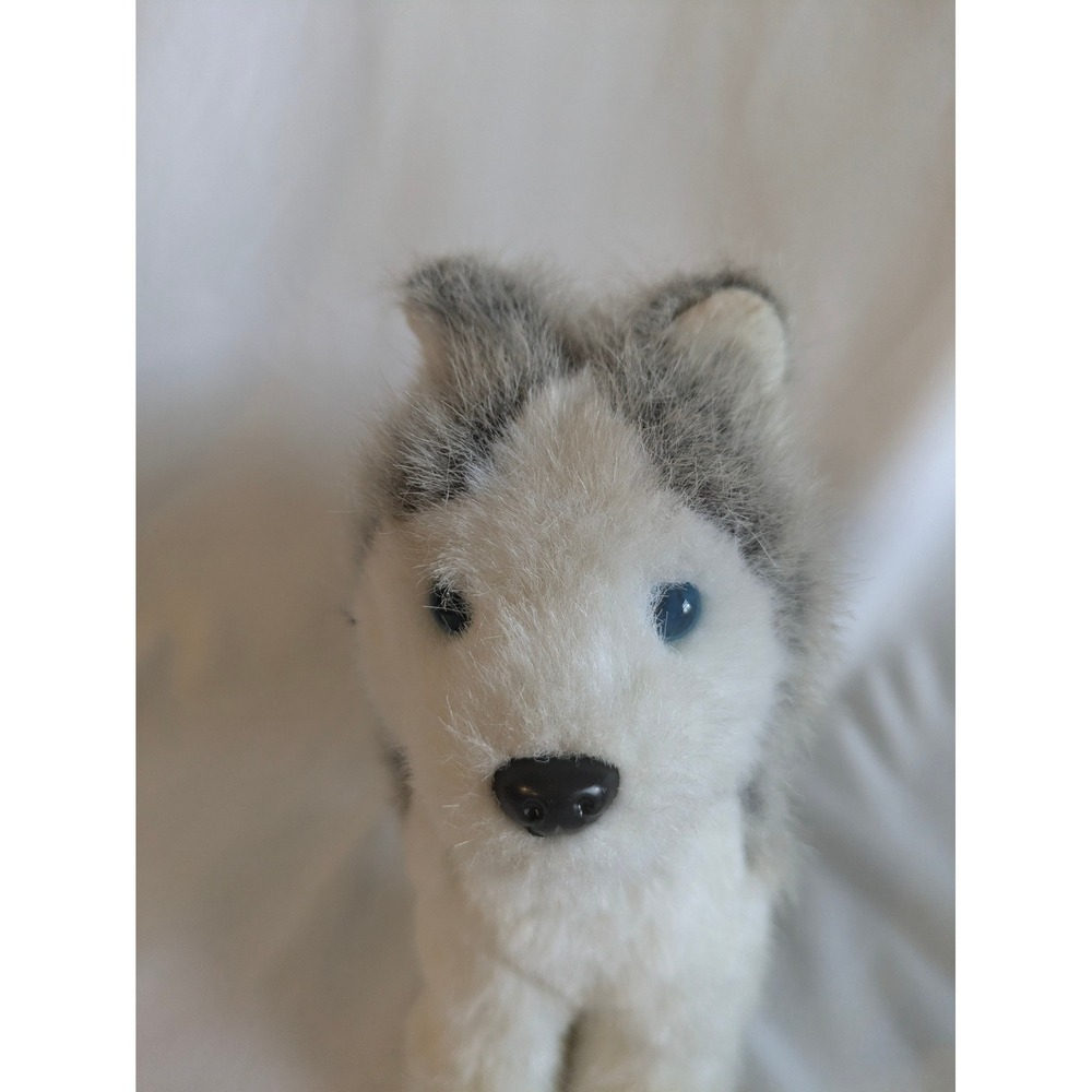 American Girl Doll Husky Dog named Pepper Plush Stuffed Animal Toy Gray White - Picture 6 of 7
